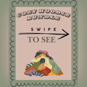 cozy fall hoodie bundle- four hoodies barely worn!.